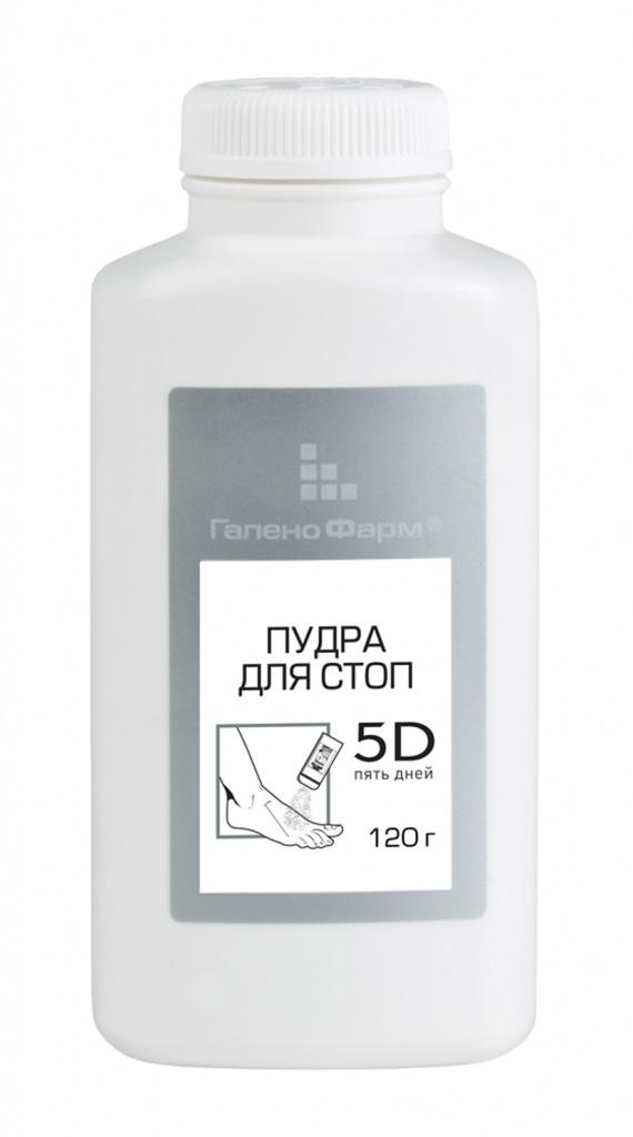 5 дней Пудра для стоп 5D Premium Professional 120г