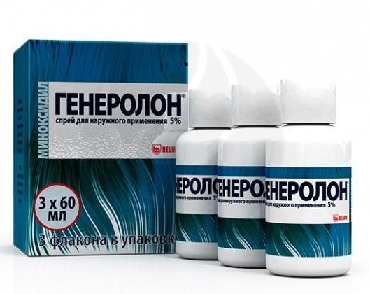 Генеролон спрей 5% 60мл №3