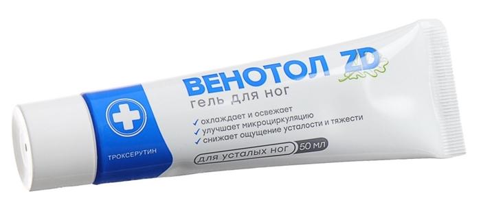 Венотол ZD гель для ног 50мл
