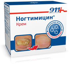 911 Крем Ногтимицин 30мл