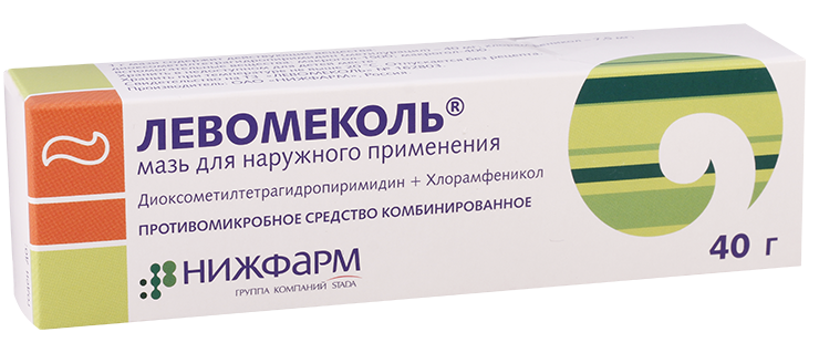 Левомеколь мазь 40г
