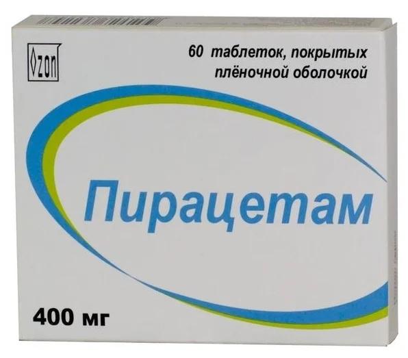 Пирацетам таб. 400мг №20