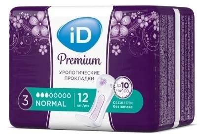Прокладки урологические iD Light Premium Normal №12