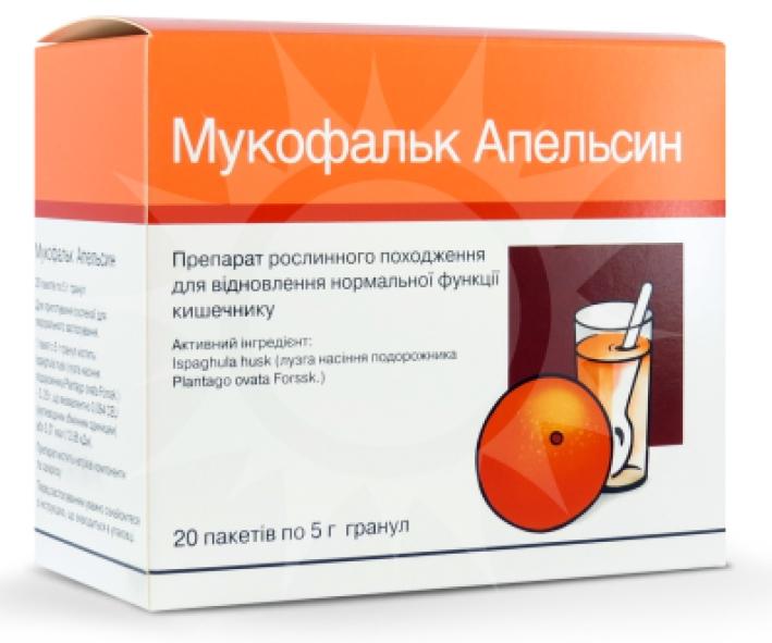 Мукофальк Апельсин гранулы пакет 5г №20