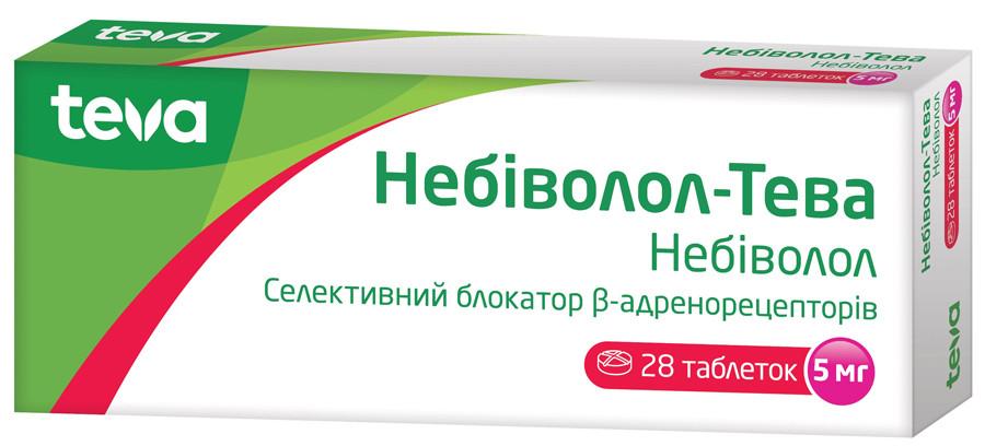 Небиволол-Тева таб. 5мг №28