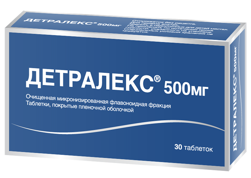 Детралекс таб. 500мг №30