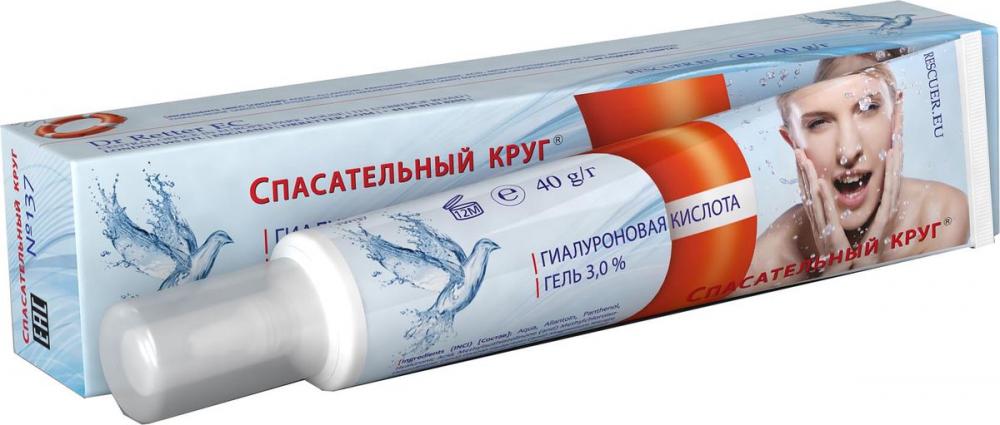 Спасательный Круг Гель Гиалуроновая кислота 3% 40г