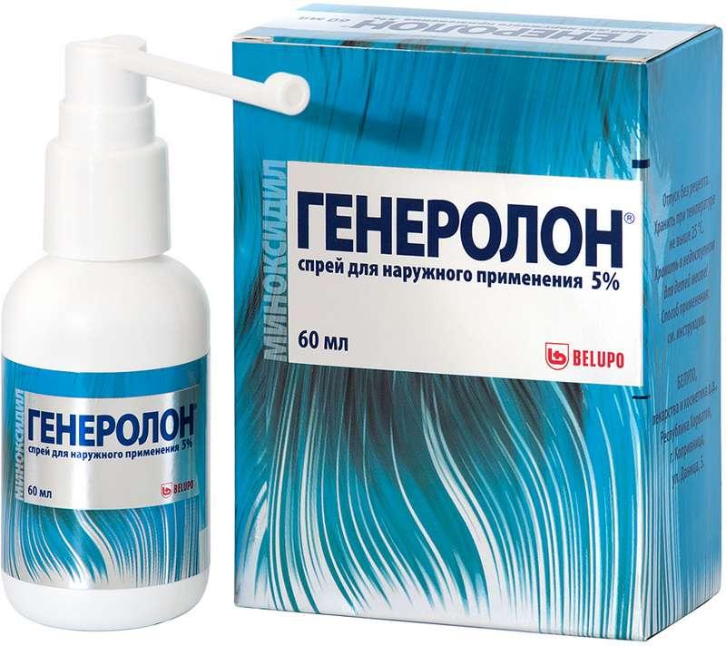 Генеролон спрей 5% 60мл