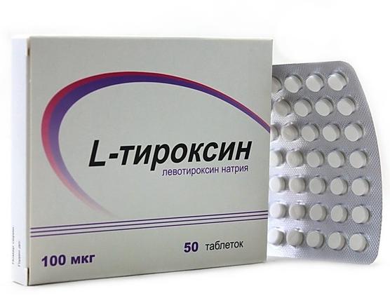 L-Тироксин таб. 100мкг №50