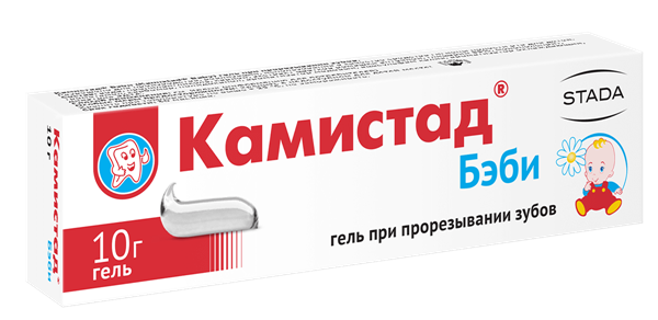 Камистад Бэби гель при прорезывании зубов 10г