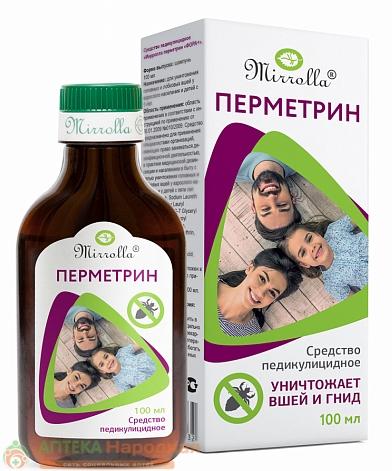 Перметрин средство педикулицидное 1,5% 100мл
