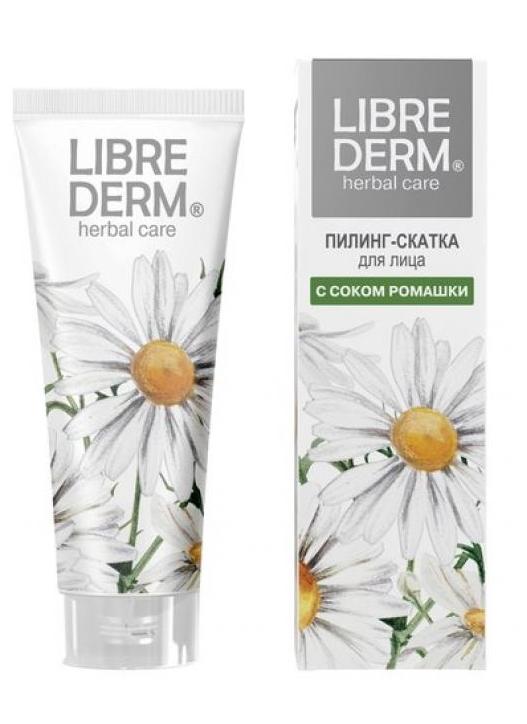 LibreDerm Пилинг-скатка для лица с соком ромашки 75мл