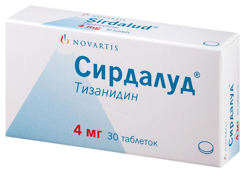 Сирдалуд таб. 4мг №30